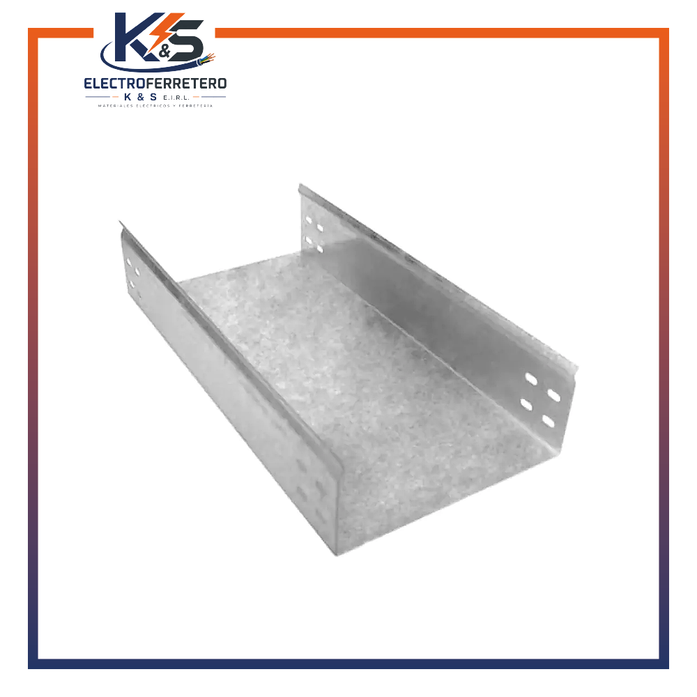 Bandeja Portacable Ciega Esp. 1.0Mm, 1.2Mm Y 1.5Mm