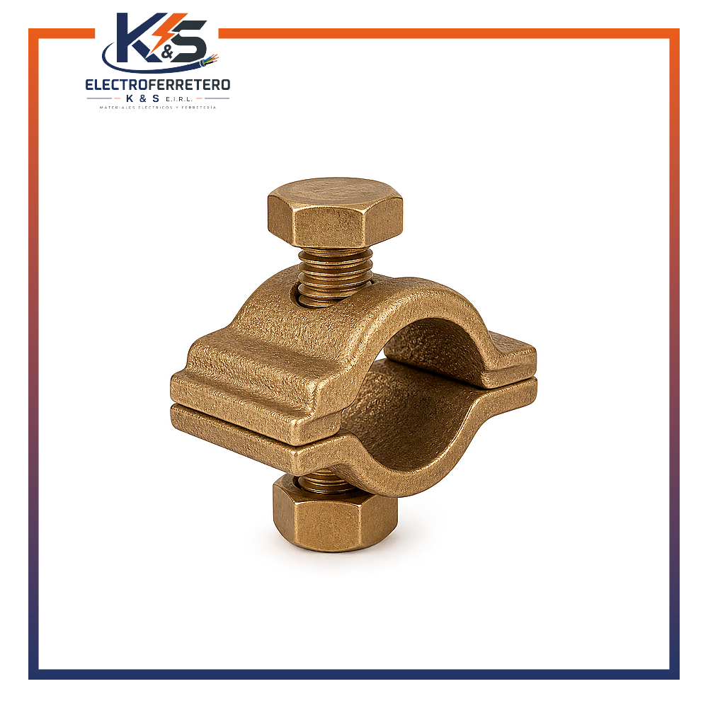 Conector de bronce forjado modelo GB