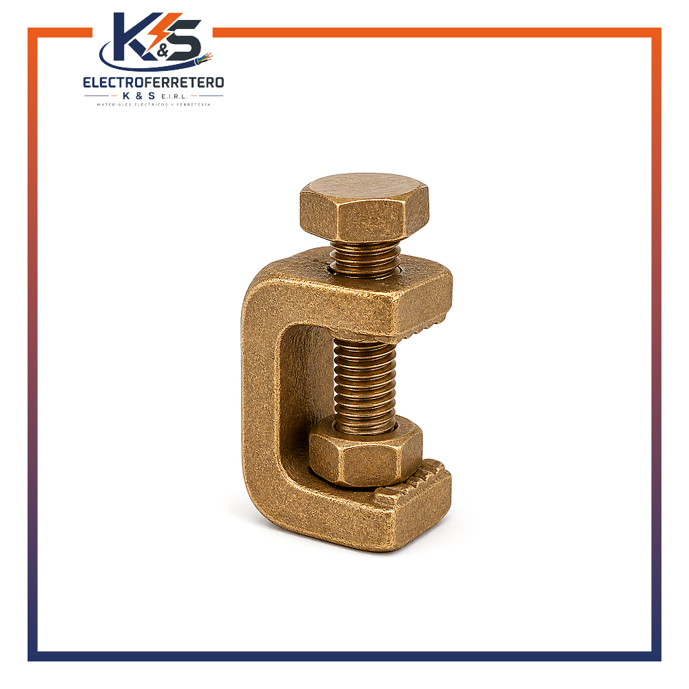 Conector de bronce Forjado modelo GC